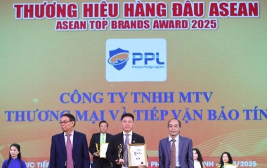 TIẾP TỤC VƯƠN TẦM, PPL XUẤT SẮC ĐẠT TOP 10 THƯƠNG HIỆU HÀNG ĐẦU ASEAN 2025