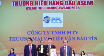 TIẾP TỤC VƯƠN TẦM, PPL XUẤT SẮC ĐẠT TOP 10 THƯƠNG HIỆU HÀNG ĐẦU ASEAN 2025