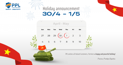 HOLIDAY ANNOUNCEMENT: REUNIFICATION DAY & INTERNATIONAL LABOR DAY (April 30 - May 1, 2025)